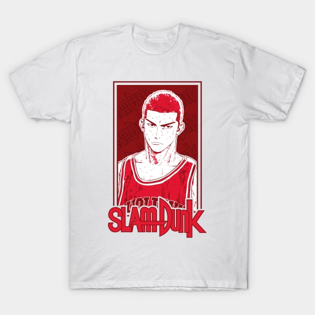 Slam Dunk Classic graphic Short sleeve T-shirt Large Size For Men