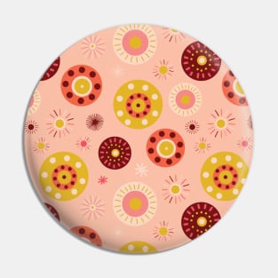 Pink Dots Pin