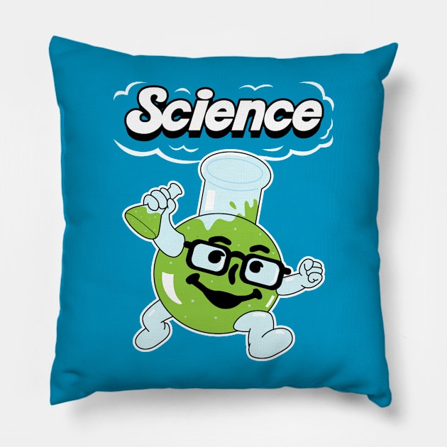 Science Kool-Aid Pillow by scribblejuice