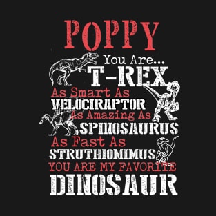 Poppy You're My Favorite Dinosaur T-Shirt