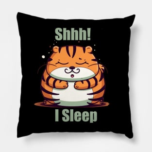 Kawaii Chubby Tiger, I Sleep Pillow