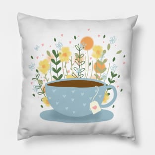 Floral Tea Pillow