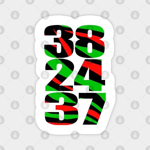 38,24,37 Magnet by StrictlyDesigns