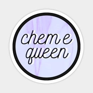 chem e queen purple Magnet