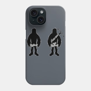 Bigfoot. Not Bigfoot. Phone Case