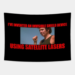 Satellite Lasers Tapestry