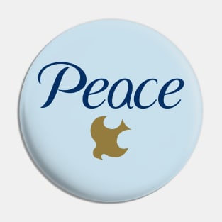 Dove of Peace TV Series Superhero Parody Pin