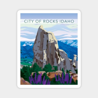 City of Rocks Idaho Magnet