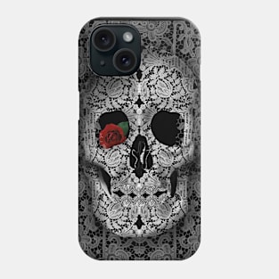 skull lace Phone Case