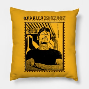 Charles Bronson //// Movie Fan Design Pillow