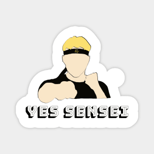 johnny lawrence yes sensei Magnet