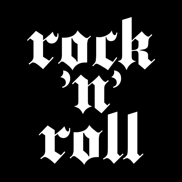 rock n roll logo by lkn