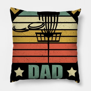 Disc Golf Dad Like A Regular Dad But More Awesome Pillow