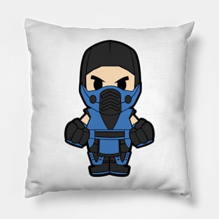 Sub Zero Mortal Kombat Chibi Pillow