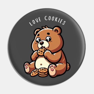 love cookies Pin