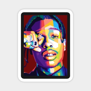 Rappers Pop Art Magnet