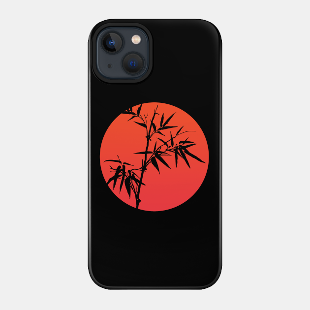 Bamboo by The Moon - Fullmoon - Phone Case