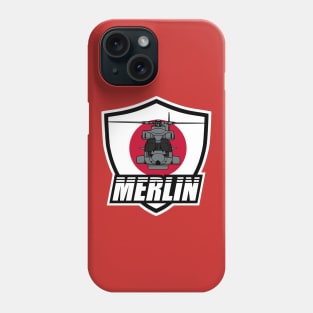 Japanese Merlin Helicopter Patch Phone Case