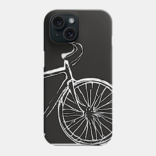 White Bike Phone Case