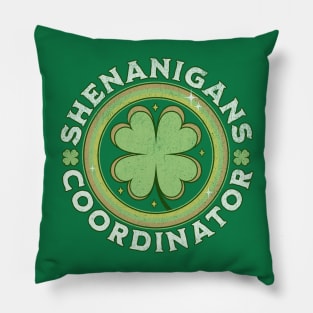 Shenanigans Coordinator Saint Patricks Day Matching Group Pillow