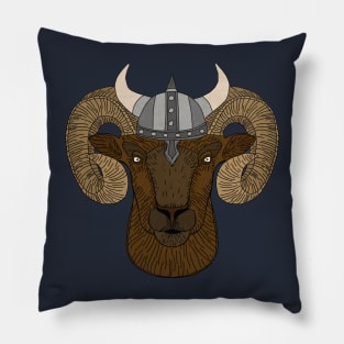 The Goat of Thor Pillow