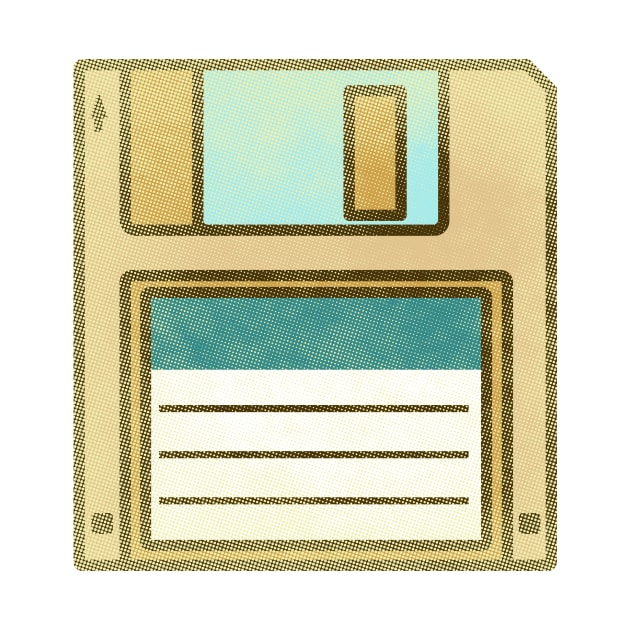 Floppy disc retro by OsFrontis