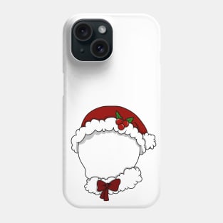 slenderman christmas chibi Phone Case