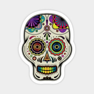 Sugar Skull Day of the Dead Magnet