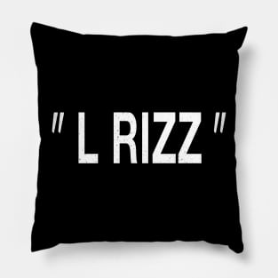 L Rizz Pillow