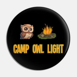 Owl Light Counselor Pin