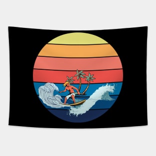 Catch the Wave of Adventure Tapestry