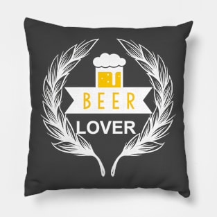 Beer Lover T-shirt Cheers Pillow