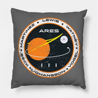 ARES III (the martian) Pillow