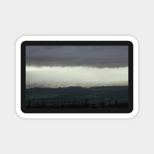 Rainy Scottish Landscape Magnet