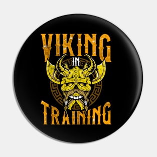 Viking In Training Vikings Pin