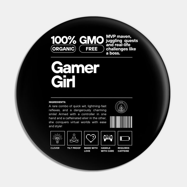 Gamer Girl Description Pin by Pink Syrup Workshop