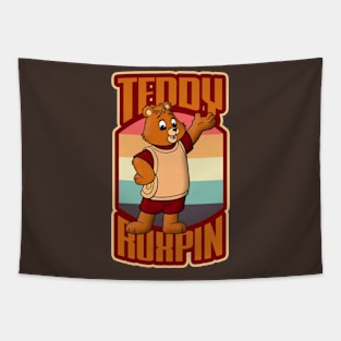 Ruxpin 80s Toys Vintage Color Tapestry