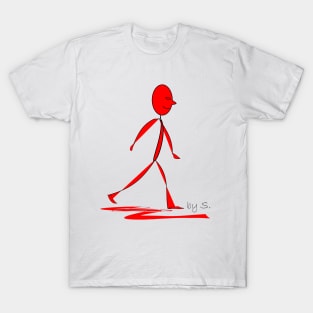 Stick Man - Derp' Men's T-Shirt