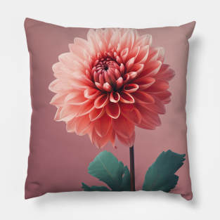 Pink Dahlia Radiance Pillow