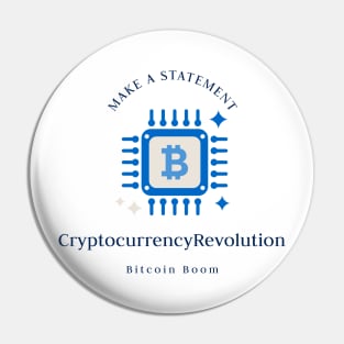 Make a Statement crypto revolucion BTC Boom finance Pin