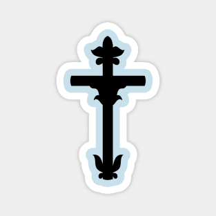 Fancy cross 1 Magnet