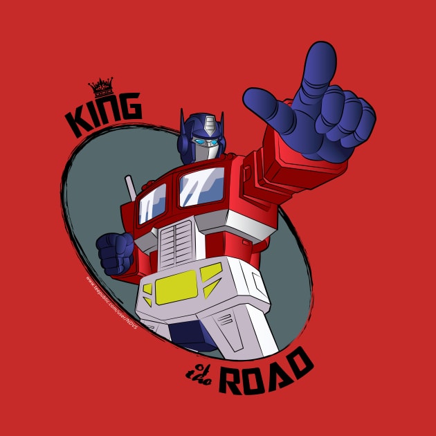 Optimus Prime - King of the Road (point) by NDVS