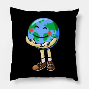 Smiling Earth Pillow