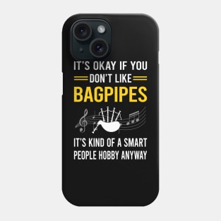 Smart People Hobby Bagpipe Bagpipes Bagpiper Phone Case