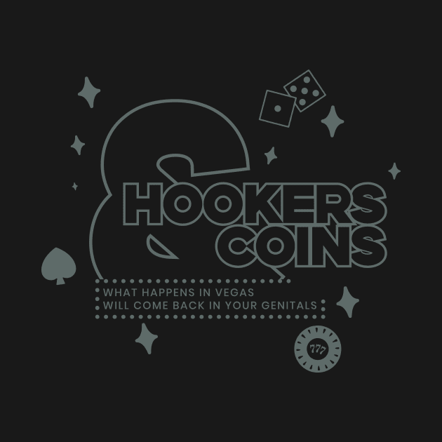 Hookers and Coins 2 - grey by this.space