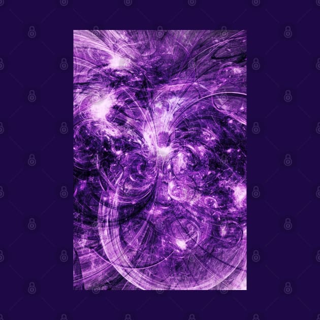 Dark Magic Burst, Purple Abstract. by love-fi