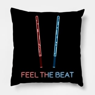 Feel the Beat V2 Pillow