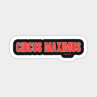 Circus Maximus Travis Scotts Utopias Cactus Jacks Magnet