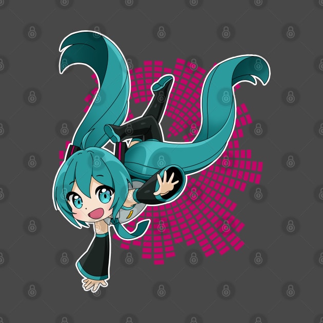 Chibi Miku by WarGreymonZero