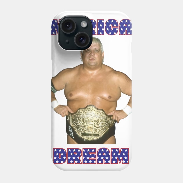 Dusty Rhodes The American Dream Phone Case by Tomorrowland Arcade